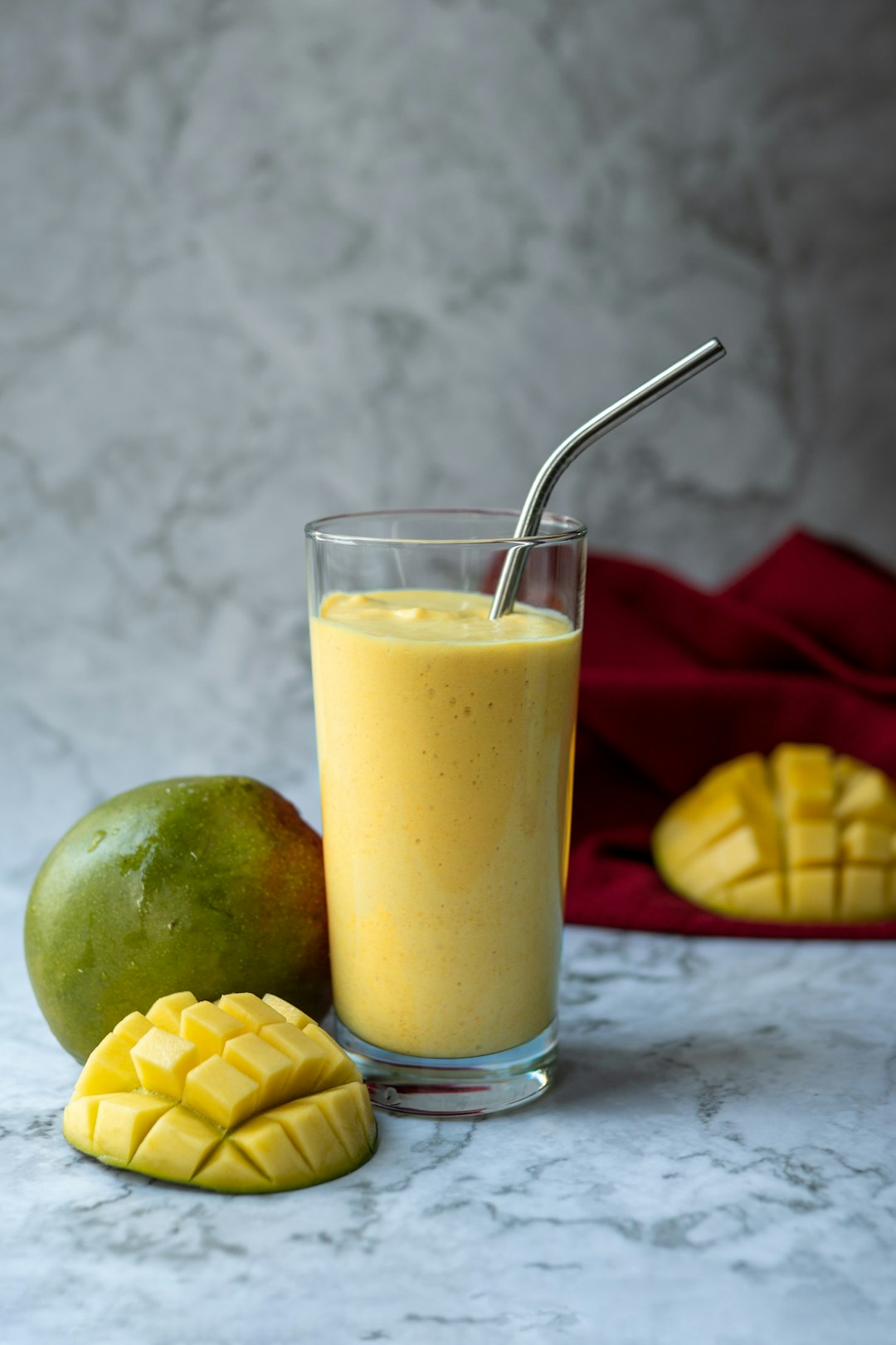 The Mandalorian Mango - Layered mango smoothie
